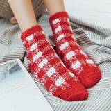 Winter Warm Socks with Plaid