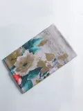 Womens Cotton Flower Scarves