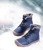 New Cotton Warm Large Size Comfortable Antiskid Shoes Couple Snow Boots