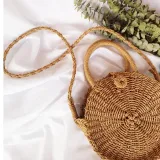 Beach Straw  Shoulder Bags women