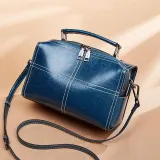 Leather vintage elegant handbag