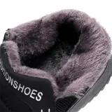 Fleece-lined Gore Snow Boots Women Slip-On Ankle Shoes