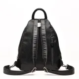 2 in 1 Women Leather Backpack+Crossbody Sling Shoulder Bag
