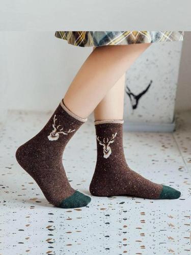 Warm Comfortable Wool-Blend Socks