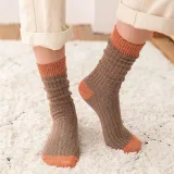 Warm Thick Line Cotton Pile Socks