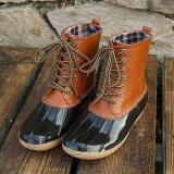 Date Pu Low Heel Boots