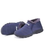 Waterproof Cloth Fur Lining Boots