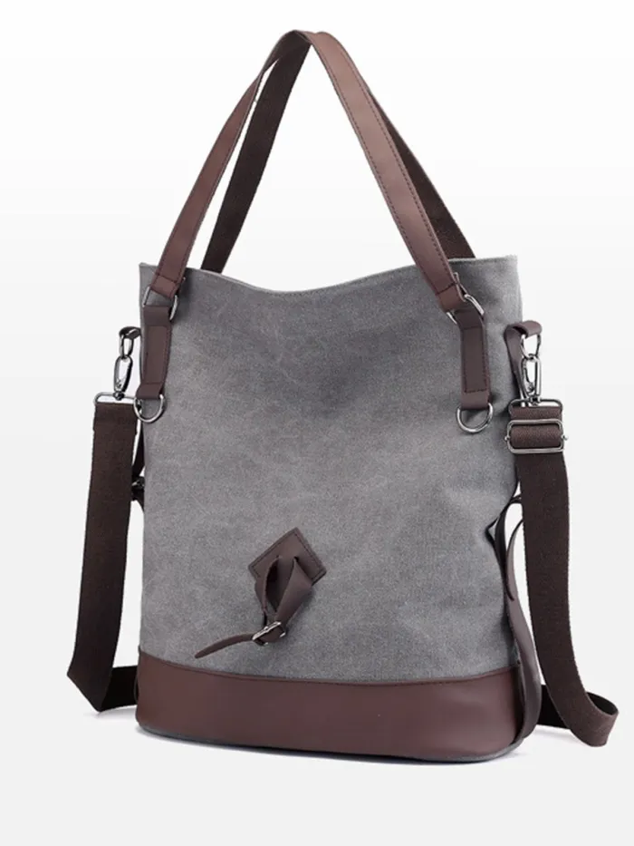 Women Canvas Large Capacity Bag Leisure  Shoulder Bags