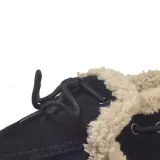 Women Warm Snow Booties Flat Heel Winter Slip On Boots