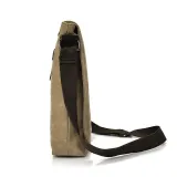 Vintage Canvas Shoulder Bag Multi-layer Crossbody Large-capacity Leisure Bag