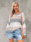 Ombre/tie-Dye Long Sleeve Shirts & Tops