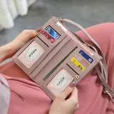 Fashion Women Tassel Cell Phone Wallets