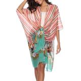 Casual Loose Bohemian Style Printing Sunscreen Cardigan