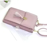 Fashion Women Tassel Cell Phone Wallets