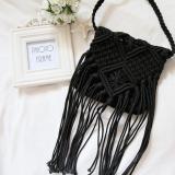Sweet Shoulder Flower tassel Bags