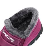Waterproof Cloth Fur Lining Boots