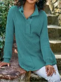 Knitted Plain Sweater