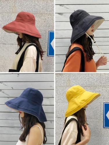Two-sided Sunscreen Fisherman Hats