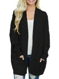 Knitted Acrylic Casual Sweater