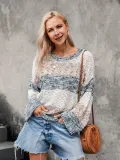 Ombre/tie-Dye Long Sleeve Shirts & Tops