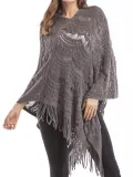 Tassel Cloak Knitting Sweater