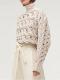 Fashion Solid Color Openwork Knit Sweater