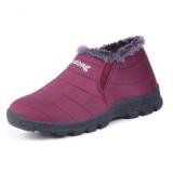 Waterproof Cloth Fur Lining Boots