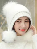 Velvet Thick Warm Knit   Christmas Hats