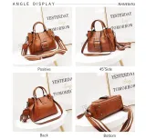 Large Capacity Vintage Tote Crossbody Bag