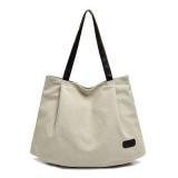 Fashion Ladies Canvas Shoulder Bag Large Capacity Female Handbag Casual Handbag