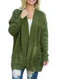 Knitted Acrylic Casual Sweater