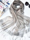 Beach Fringed Solid Scarve