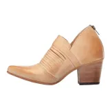 Women Vintage Ankle Boots Casual Chic Zipper Boots