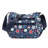 Women Flower Pattern Waterproof Lightweight Shoulder Bags Crossbody Bags