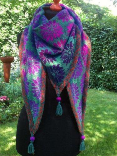 Casual Knitted Scarves & Shawls