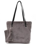Cotton Zipper Shoulder Bags