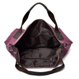 Casual Multi-layer Slung Canvas Women's Bag