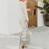 Fashion Button Long Sleeve Pocket Cardigan