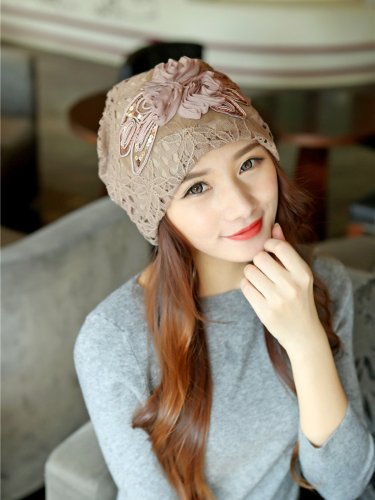 Embroidery Lace Elegant Appliqued Hat