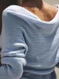 Solid Color OL Commuter Sweater
