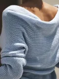 Solid Color OL Commuter Sweater