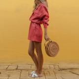 Cool Girl Tooling Jumpsuit Shorts
