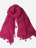 Cotton Linen Scarf Korean Tassel Wild Scarf