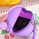 Creative Cute Silicone Wallet Candy Color Key Bag Baseball Cap Hat Mini Coin Bag Organizer
