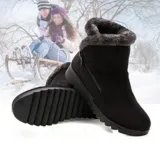 Women Winter Shoes Warm Snow Zipper Ankle Boots