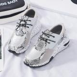 Snake-Print Bright Casual Old Shoes