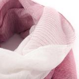 Soft Cotton Scarf Shawls and Wraps Pashmina Gradient color Autumn Winter Scarf