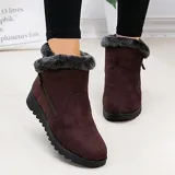 Women Winter Shoes Warm Snow Zipper Ankle Boots