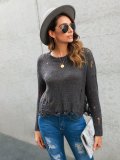 Shift Long Sleeve Crew Neck Sweater