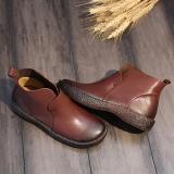 Women Classic Booties Casual Slip On High Quality Shoes